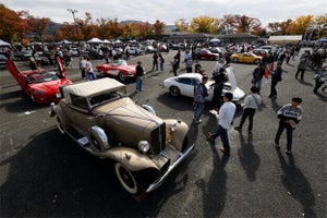 奈良・天理に130台以上の名車が集合！やまのべ・大和三山クラシックカーフェスタ