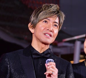 木村拓哉、「パリ」をイメージしたレッドカーペット「非常にビックリしています」