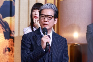 唐沢寿明の“告白”に会場爆笑「トレンディ俳優なので眉毛を太めに描いていた」