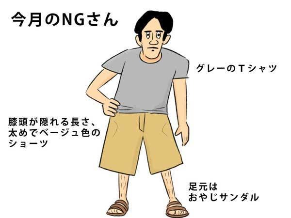 40男の「NG」な休日服 第2回 ガンダム世代は要注意? ショーツを選ぶ3つのポイント