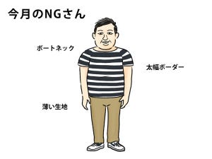 40男の「NG」な休日服 第25回 ボーダーシャツがダサく見えないポイントを解説