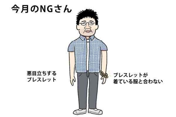 40男の「NG」な休日服 第48回 ブレスレットを「無駄に」目立たせない工夫