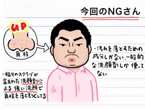 40男が注意すべきNGなスキンケア 第2回 肌のザラザラ問題がヤバい! ゴシゴシ洗うという勘違い