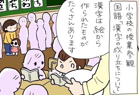 たぶん そのぶん ふたりぶん 第284回 小学校の授業参観