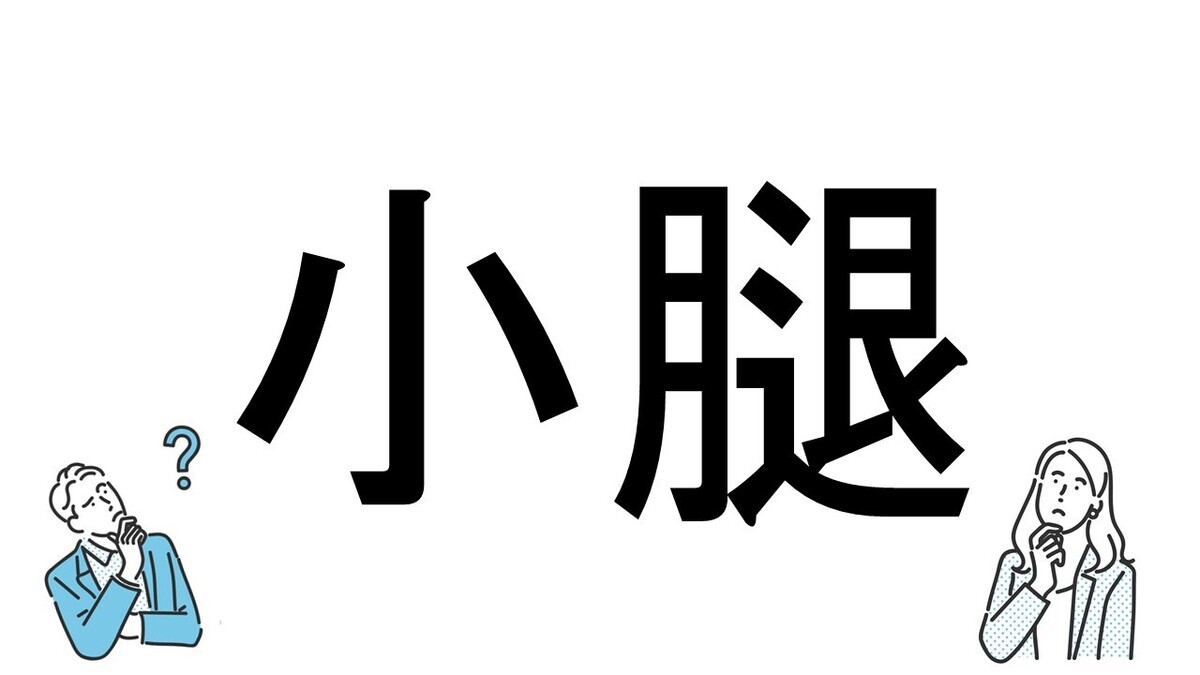 【社会人必読!?】読めそうで読めない漢字クイズ 第182回 【難易度3】なんと読むでしょう!? - ヒントは"体の一部"