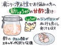 毎日更新! カラダに効く「健康料理レシピ」 第37回 冷え性や肩こりに - 新生姜の甘酢漬け