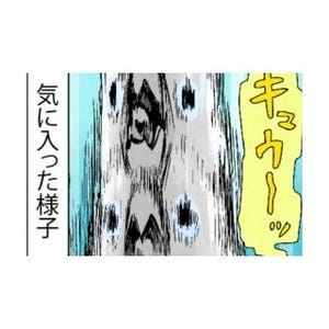 漫画「いたずらオウムの生活雑記」 第202回 気に入った様子