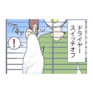 漫画「いたずらオウムの生活雑記」 第455回 ドライヤーやめちゃダメ!!