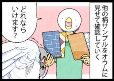 漫画「いたずらオウムの生活雑記」 第721回 どれならいけます?