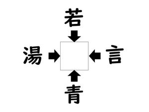 謎解き!コレができれば漢字王!? 第141回 【レベル4】何の漢字が入るでしょう!? - 10秒でわかったらスゴ過ぎ!