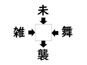 謎解き!コレができれば漢字王!? 第236回 【レベル2】何の漢字が入るでしょう? - 20秒以内に解きたい!