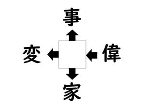 謎解き!コレができれば漢字王!? 第367回 【レベル1】何の漢字が入るでしょう? - 小学1年生で習う漢字が入る!