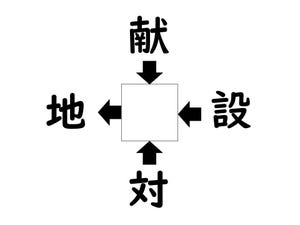 謎解き!コレができれば漢字王!? 第370回 【レベル1】何の漢字が入るでしょう? - 勘のいい人なら5秒で解ける!