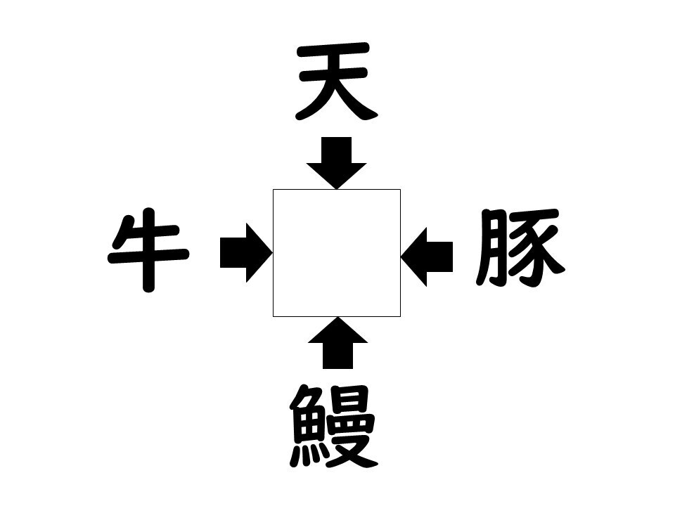 謎解き!コレができれば漢字王!? 第379回 【レベル2】何の漢字が入るでしょう? - 空腹の人はわかるかも!?