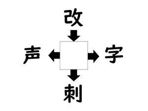 謎解き!コレができれば漢字王!? 第389回 【レベル3】何の漢字が入るでしょう? - 意外にムズイ!