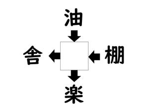 謎解き!コレができれば漢字王!? 第411回 【レベル2】何の漢字が入るでしょう? - 小学1年生で習う漢字が入る!