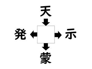 謎解き!コレができれば漢字王!? 第442回 【レベル3】何の漢字が入るでしょう? - 30秒以内に解けたらスゴイ