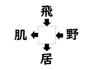 謎解き!コレができれば漢字王!? 第510回 【レベル3】何の漢字が入るでしょう? - 意外に解けない中級問題