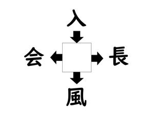 謎解き!コレができれば漢字王!? 第542回 【レベル2】何の漢字が入るでしょう? - 10秒で解けるかな?