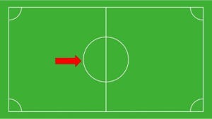 これな～んだ? わかればあなたも雑学王 第207回 【難易度3】サッカーコート中央にある“大きな円”の名前、知ってる? 