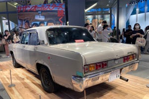 クルマのクイズ 第23回 サザンオールスターズの展覧会でシブい日本車を発見! このクルマの正体は?