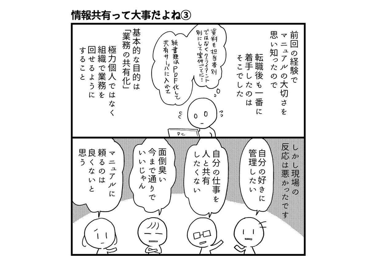 会社につぶされないために 第53回 情報共有って大事だよね(3)