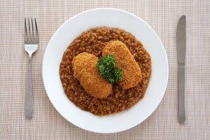 パリッコのおつまみ革命 第57回 惣菜コロッケと「カレーメシ」で高級フレンチ気分! 「クリームクロケットのカレーメシソース」