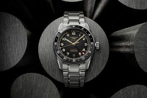 ロンジン、39mmチタンケースのGMTウォッチ「ロンジン スピリット Zulu Time」