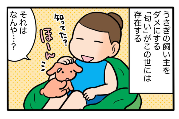 さんたとポレの後ろ足日記 第33回 うさぎの「匂い」がヤバすぎる