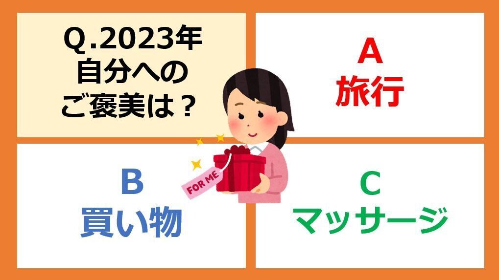 章月綾乃の【運勢を切り開く心理テスト】 第69回 【心理テスト】この一年、自分へのご褒美を用意するなら? - 三択でわかる「あなたに必要な新年の準備」