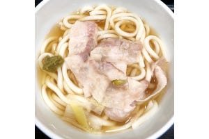 立ち食いそば散歩 第89回 限定メニューを逃すな! 「小諸そば」の"香味豚うどん"は柚子胡椒がポイント