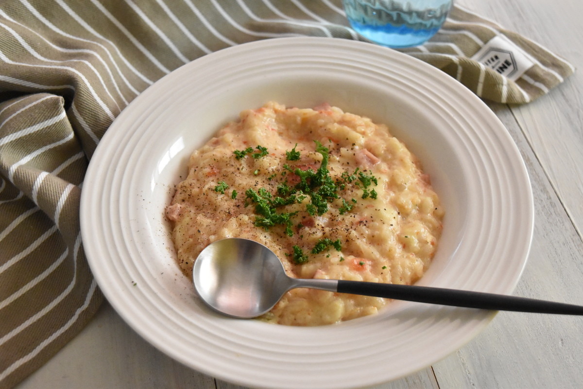 簡単! 炊飯器で作れるおいしいレシピ 第43回 炊飯器で作る! - 簡単「チーズリゾット」