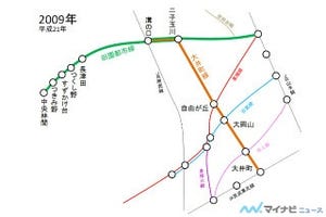 鉄道トリビア 第412回 東急大井町線、路線図から名前が消えた「空白の16年間」があった