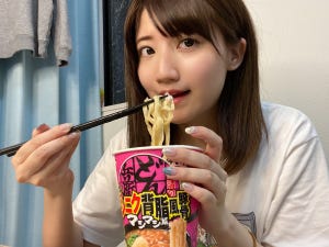 ネオ無職女子のラーメン備忘録 第6回 どん兵衛「ガチニンニク背脂風豚骨マシマシ篇」