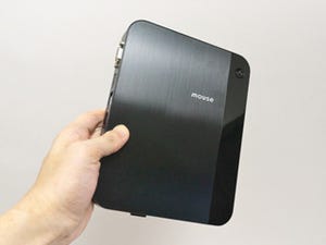 8型タブレットとほぼ同じ大きさ!　液晶一体型風にもできる超小型PC「LUV MACHINES mini」