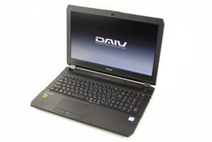 クリエイター必見! 高コスパで外出先でもストレスなし! - 15.6型ノートPC「DAIV-NG5720S1-SH2」