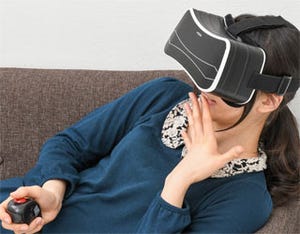 2Dと3Dを切替えられるVRゴーグル型プレーヤー - スマホなしでも再生可能