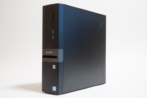 薄型100mmボディに最新CPUを搭載したスリムなデスクトップPC「LUV MACHINES Slim iHS430SD」