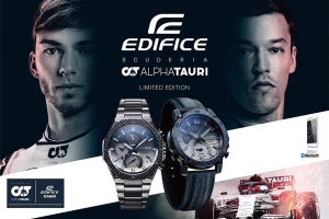 EDIFICE✕アルファタウリのコラボモデル登場 - アルファタウリの中枢スタッフのリアルな声とは