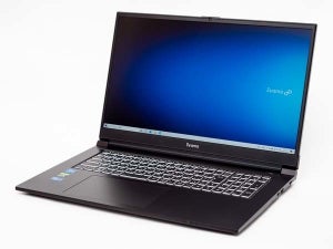 大画面&高性能で編集作業が快適! クリエイター向け17.3型ノートPC「SENSE-17FX152-i7-NASX」