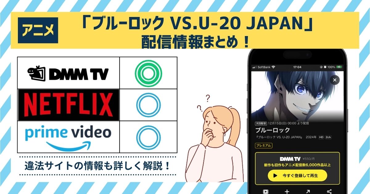 ブルーロック VS.U-20 JAPAN 配信