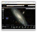 ブラウザから宇宙が見える! 「Google Sky」のWeb版登場