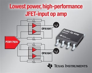 TI、プロフェッショナルオーディオ向けオペアンプ3製品を発表