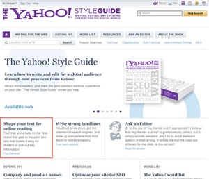 Yahoo!スタッフによる"編集"ガイドライン - Yahoo! Style Guideの歩き方(2)