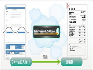 アクシスソフト、クラウド型帳票出力サービスを開始 - 定型フォームは無償