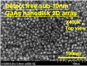 東北大ら、損傷のないGaAs量子ドットの形成に成功