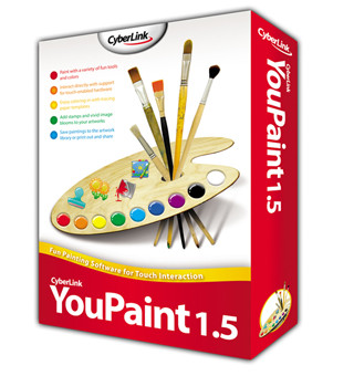 サイバーリンク、タッチ対応のペイントソフト「YourPaint 1.5」発表