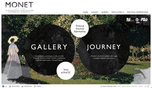 モネ展公式サイト「Exposition Monet 2010」を紹介