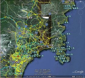 トヨタ、G-BOOKの情報を活用した被災地の通行実績情報を公開