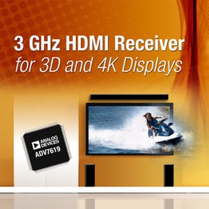 ADI、次世代TVソリューション向け3GHz HDMIレシーバを発表